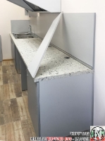 TO002 - Обзавеждане за закусвалня: Stone grey, Aluminium_6